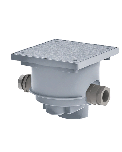 BOITE DE CONNEXION GRIS CLAIR