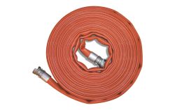 Tuyau pompier rouge 2 embouts symétriques