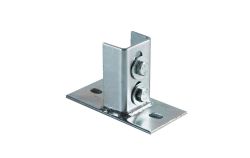 Patine U pour rail 41mm
