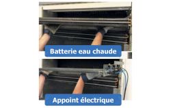 Batterie eau chaude pour SIROCCO²