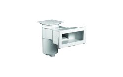 Skimmer HAYWARD SP1085 béton/liner grande meurtrière coloris blanc