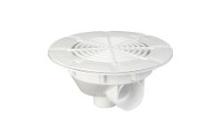 Bonde de fond extra plate sécurité béton/liner coloris blanc