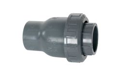 Clapet PVC pression antiretour à bille à coller