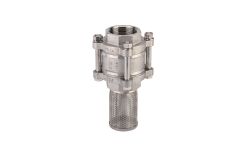 Clapet crépine inox