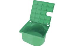 Bouche d'arrosage carrée PVC avec robinet