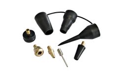 Kit composé de 8 embouts de gonflage