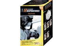 Boite de 12 masques de protection FFP2 avec soupape