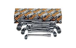 Jeu de 11 clés tubes 6 pans débouchées