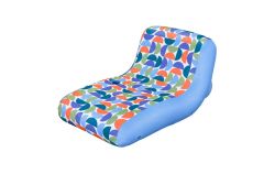 Fauteuil méridienne en tissus