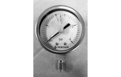 Manomètre inox pour filtre EOS et TRITON