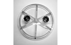 Couvercle 8'' Filtre LSR Lacron. Nouveau modèle couvercle plat. Ex 6001