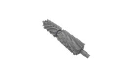 Brosse PVC sur axe pour DT-HYDRO6