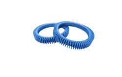 Pneu x 2 de nettoyeur AQUANAUT 250