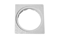 Cadre à sceller carré pour skimmer Weltico (sauf A300) coloris blanc