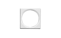 Cadre de couvercle de skimmer POOL'S L: 236 x 236 mm coloris blanc