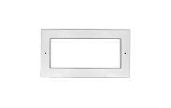 Enjoliveur + vis pour skimmer POOL'S grande meurtrière L: 457 x 246 mm hors tout