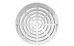 Grille de bonde de fond KRIPSOL coloris blanc Ø187 mm