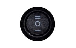 Interrupteur rond 3 positions Ø23  10A - 250VAC pour coffret AUSTRAL et BOREAL