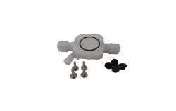 Corps de pompe D80 complet PVDF PYREX-VITON