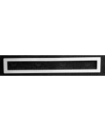 Enjoliveur en ABS pour skimmer Weltico DESIGN A800 hors tout coloris blanc