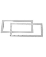 Kit bride + enjoliveur + vis et joints pour skimmer AQUAREVA grande  meurtrière